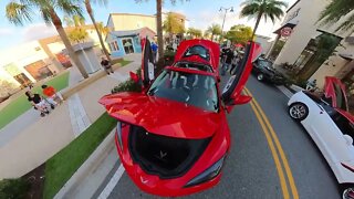 2020 Chevy Corvette - Promenade at Sunset Walk - Kissimmee, Florida #corvette #chevy #insta360