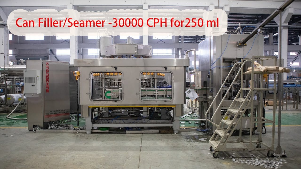 30000CPH CSD Canning Machine Carbonated Drinks Packing Line