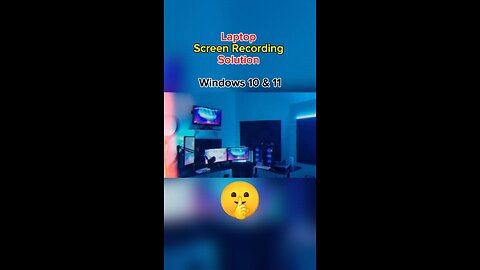 How to Record Screen on the Laptop।। laptop Screen Recording Solution #shorts