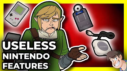 🤷 USELESS Features in Nintendo Games | Fact Hunt | Larry Bundy Jr