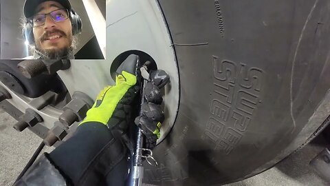 Tire inspection. Hard working trucker or pot smoking van dweller?