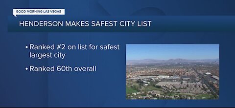 Henderson makes safest city list