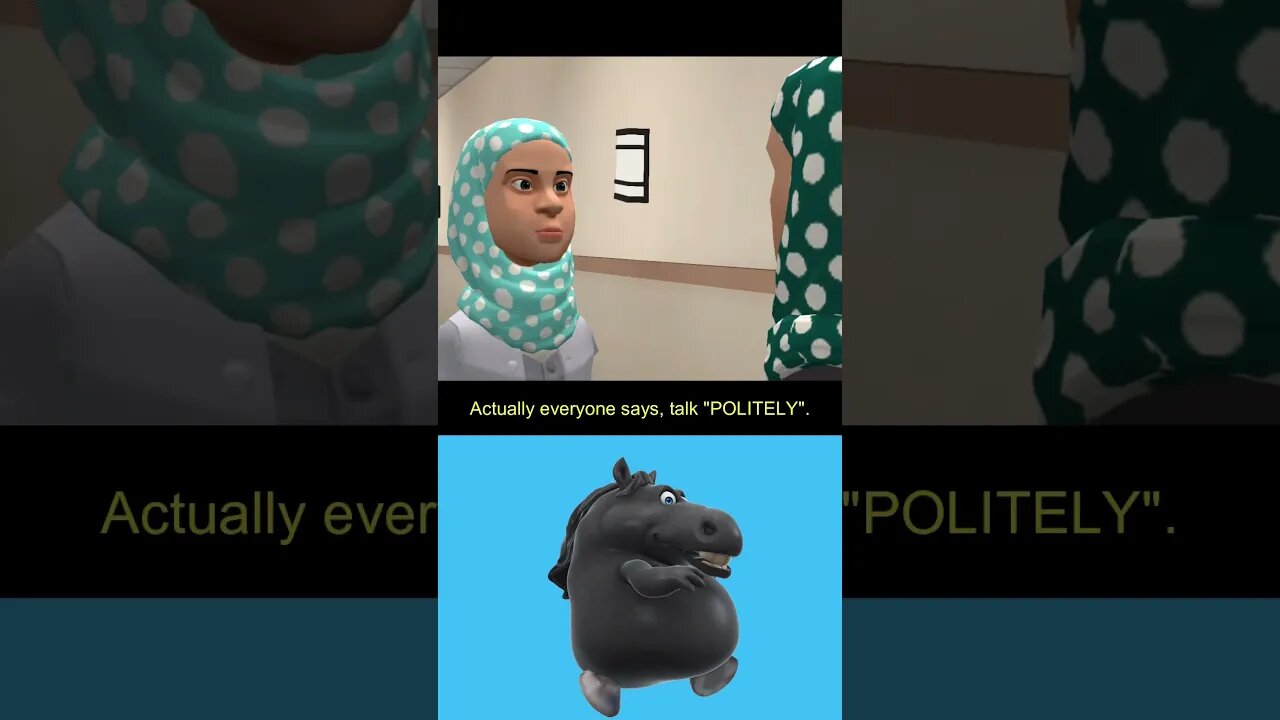 Contact Number of "POLITE" Girl and Aunty funny joke animation cartoon 3d comedy shorts