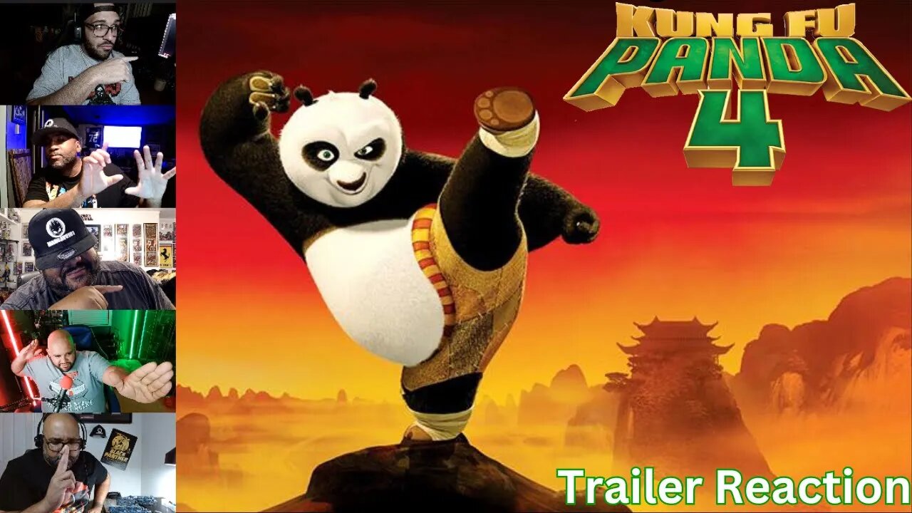 KUNG FU PANDA 4 | Official Trailer Reaction!