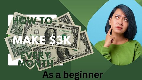 How to make $3000 online without investment