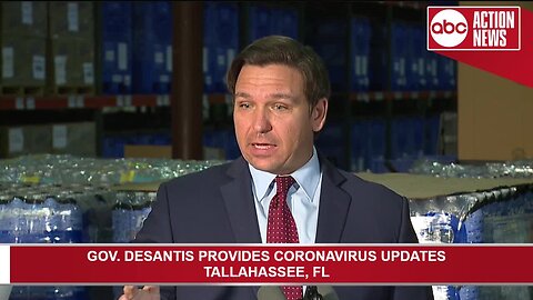 Gov. DeSantis provides coronavirus updates