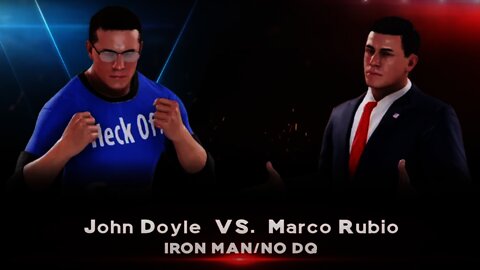 WWE 2k20 John Doyle vs Marco Rubio Dream Match