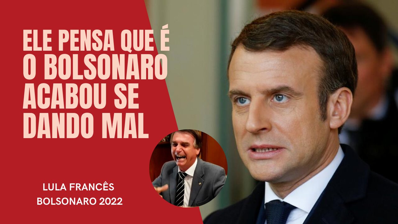 Macron Lula esquerdista Frances | Tenta Imitar o Bolsonaro e se da mal