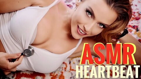 ASMR Gina Carla 💓 Listen to my Heart!Relaxing Heart Beat Sound! 🎤🎧