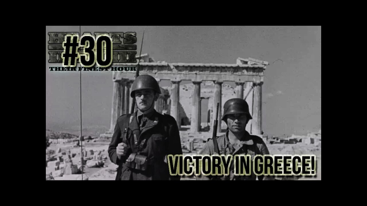 Hearts of Iron 3: Black ICE 9 - 30 (Italy) Victory in Greece!