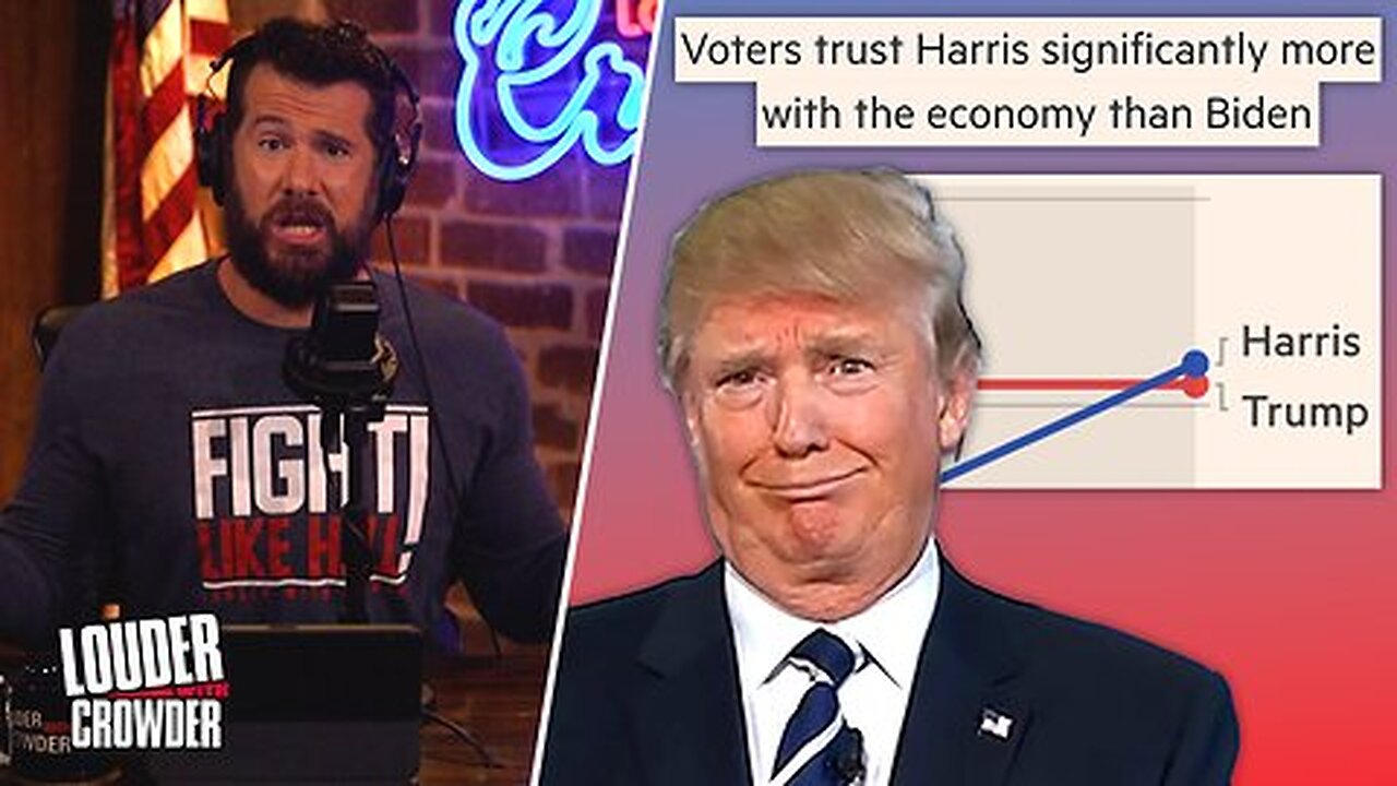 LIE DEBUNKED: "Trump is Behind in the Polls" - Steven Crowder (Aug 14, 2024)