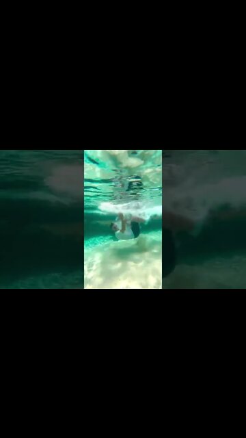 CRAZY UNDERWATER TRANSITION 💦😳 #Shorts | Jeremy Lynch