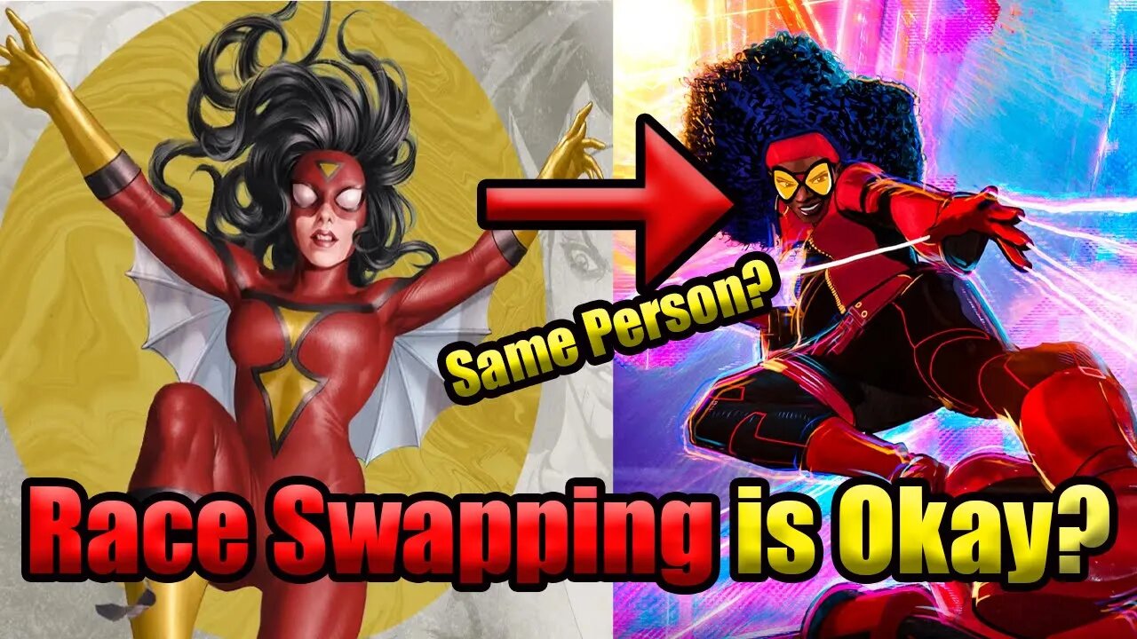 If YOU don't like RACE SWAPPING you are a RACIST!