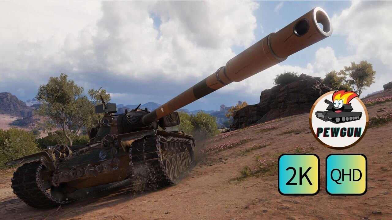 T110E5 無敵之旅！ | 4 kills 10.2k dmg | world of tanks | @pewgun77 ​