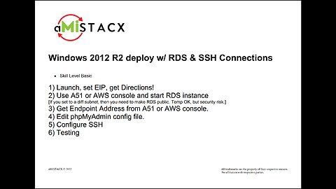 Leverage Windows RDP to connect to AWS EC2 and RDS instances