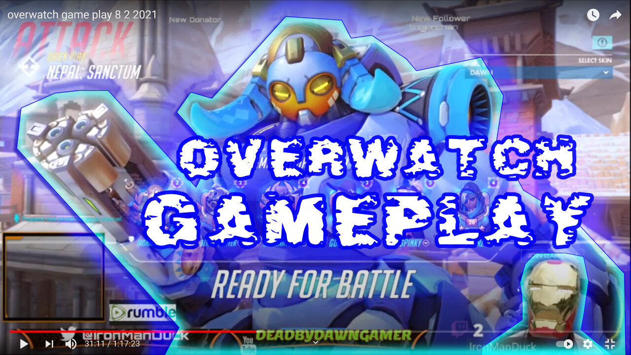 frist time back to overwatch in a while game play july 13 2021