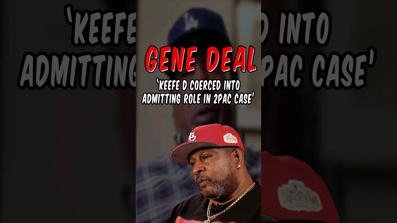 Diddy Ex-BodyGuard Gene Deal Keefe D Coerced Into 2Pac Confession