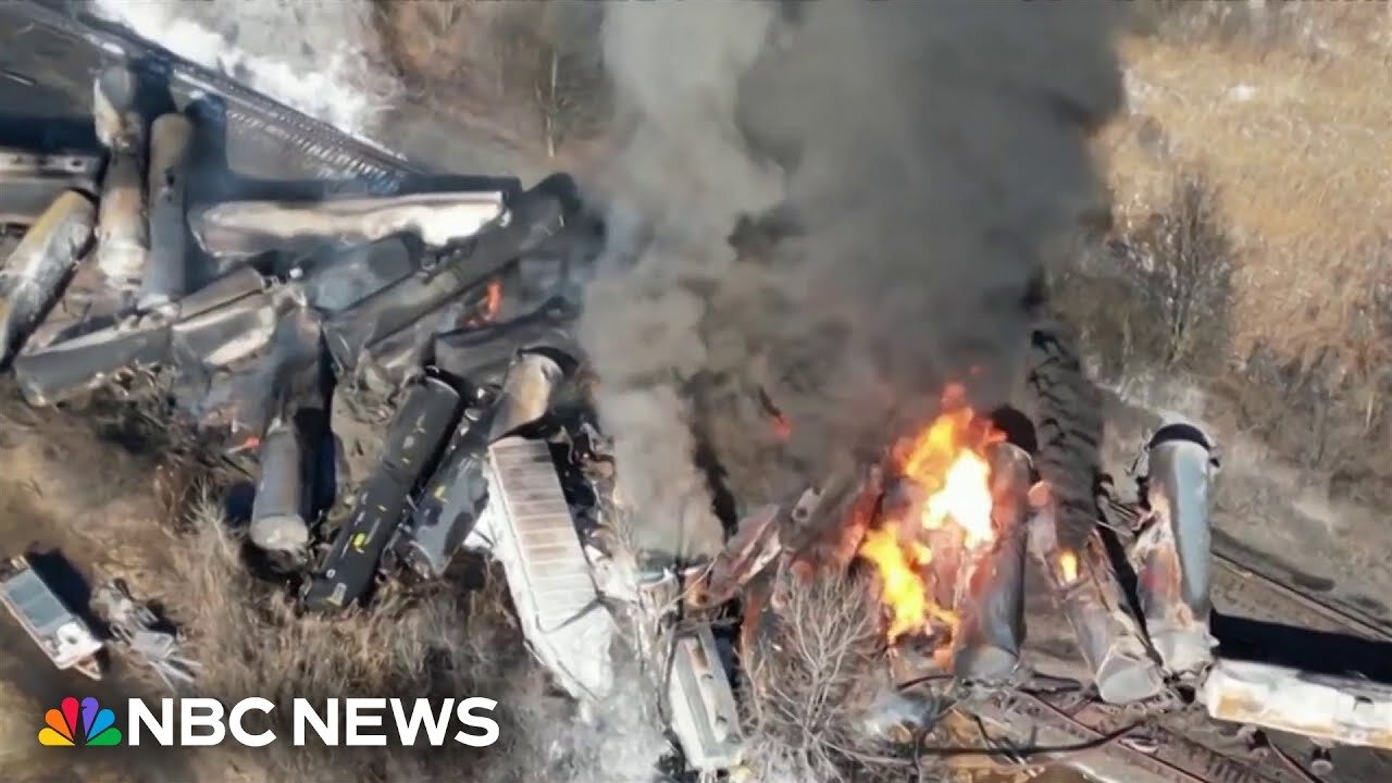 Norfolk Southern CEO discusses Ohio toxic train derailment 1 year later in exclusive interview