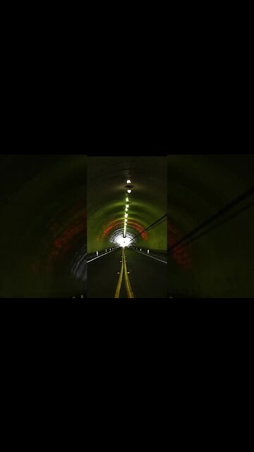 2nd Street tunnel in Los Angeles, California #pov
