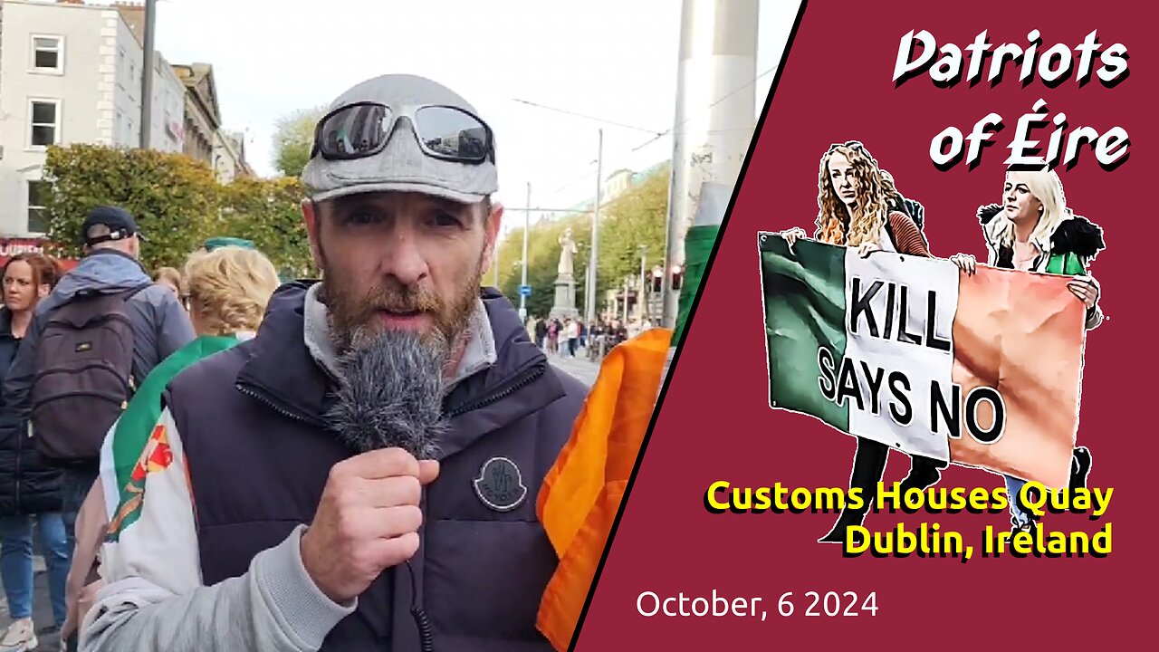 Patriots of Eire Rally: Freedom March in Dublin – October 6th, 2024