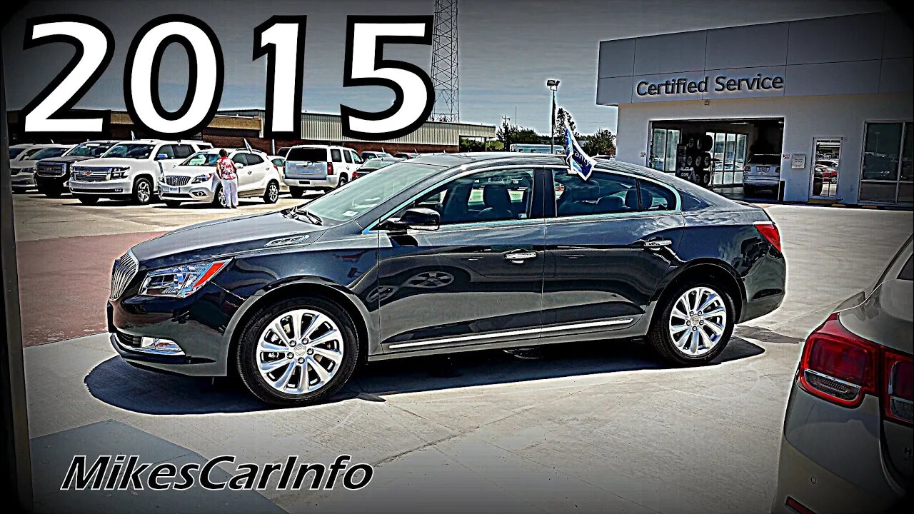 2015 BUICK LACROSSE FWD LEATHER