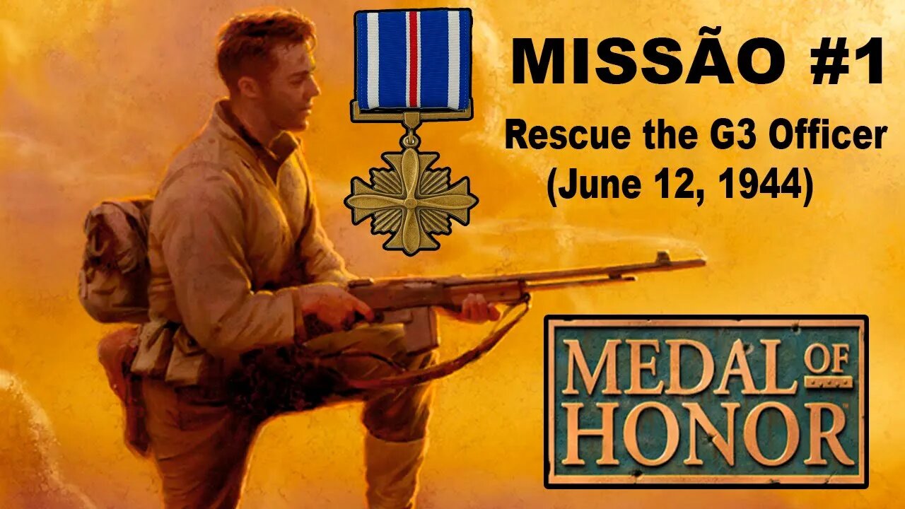 [PS1] - Medal Of Honor - [Missão 1] - All Medals