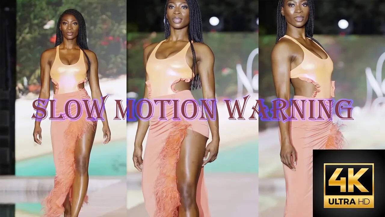 Yusrah Adebayo - MIAMI FASHION SHOW | 4K Vertical HD