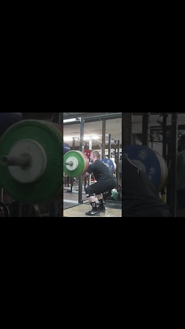 170 kg / 375 lb - Front Squat