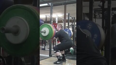 170 kg / 375 lb - Front Squat