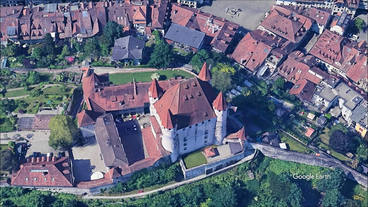 Thun Castle in the city of Thun in the Swiss canton of Bern