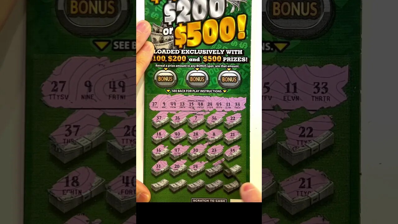 BIGGEST PRIZE YET!! #scratchtickets #lotterytickets #scratchcard #scratchers #bigwin #shorts #viral