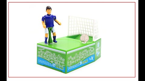 Electric Football Piggy Bank