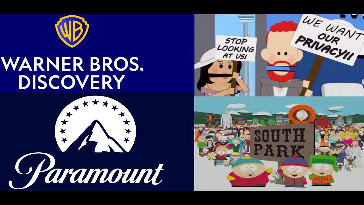 Corporate Gang War over SOUTH PARK w/ Warner Bros Discovery Suing Paramount