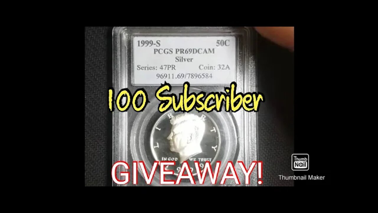 100 Subscriber Giveaway Entry Video! ENTRIES CLOSED.