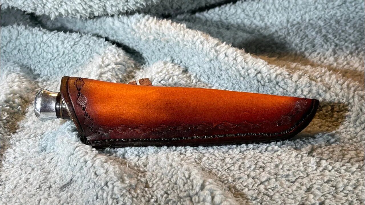 How to make a sheath, from pattern to finished sheath