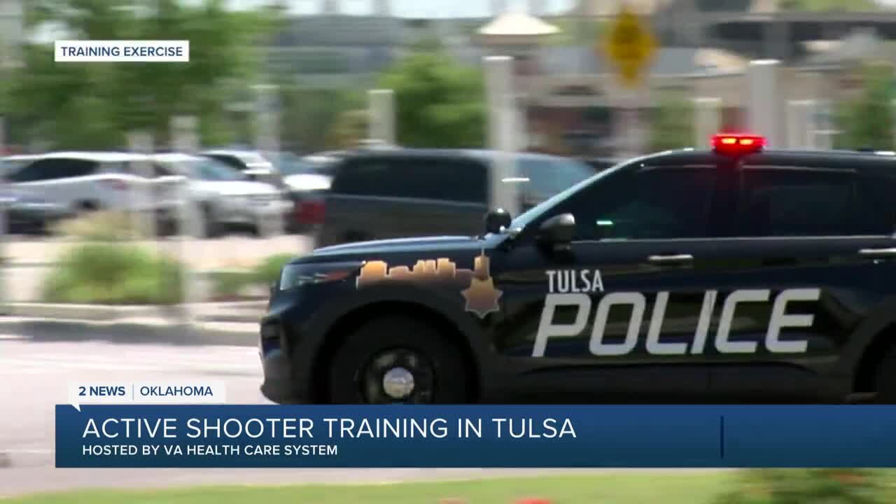 Active shooter training in Tulsa