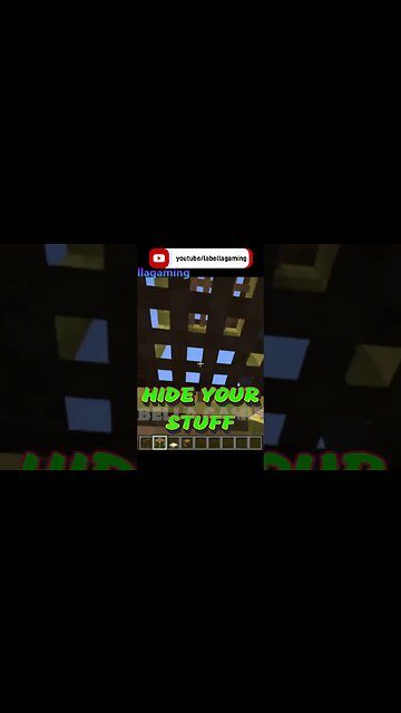 2 Ways To HIDE Your STUFF | Minecraft