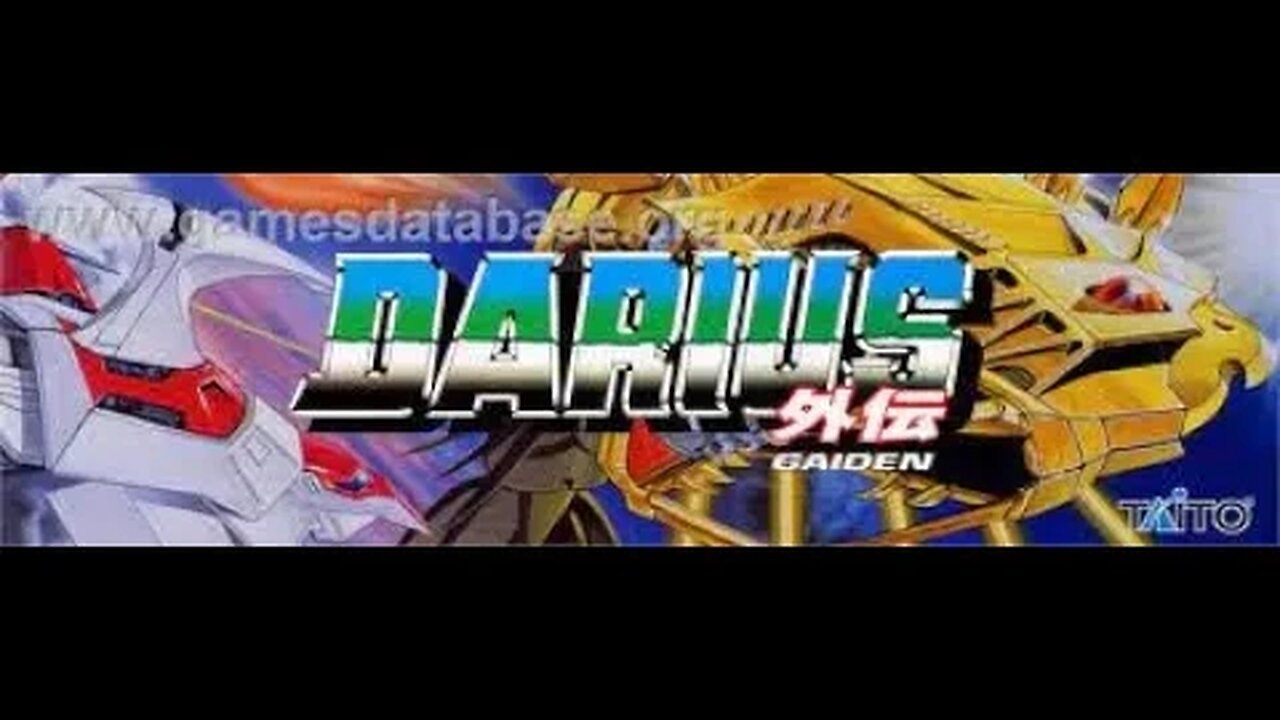 Darius Gaiden Arcade Dual Play A-C-F-J-O-U-V