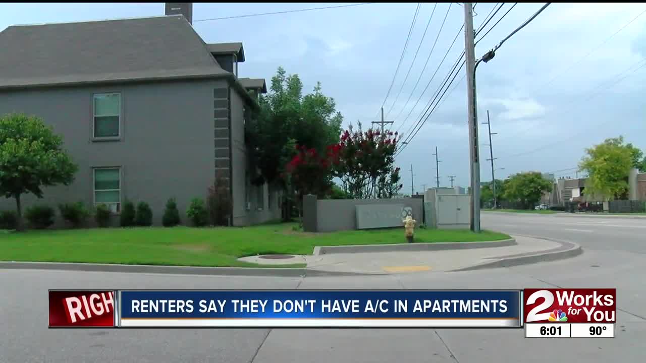 Renters say They Don't Have A/C in Apartments