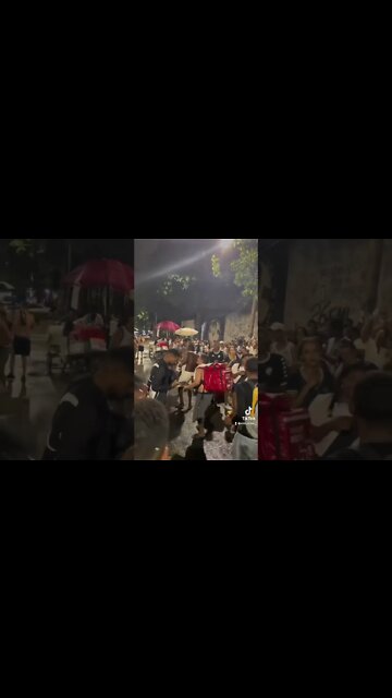 Entregador comemorando a vitória do Vasco na Barreira