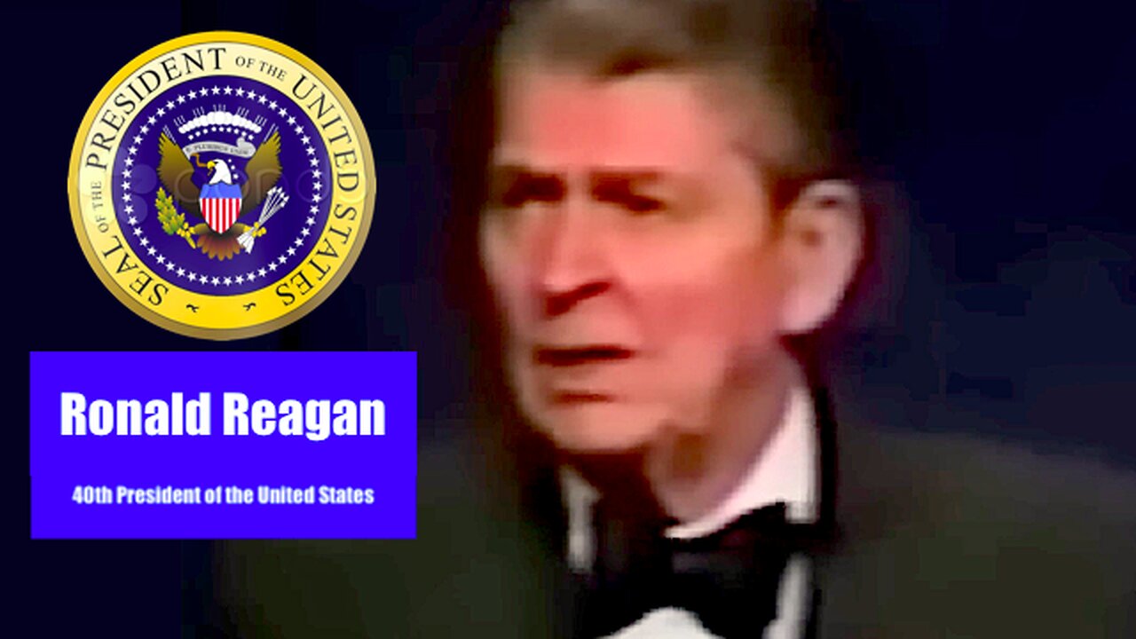 President Ronald Reagan's Last Joke || About The Democratic Party !!
