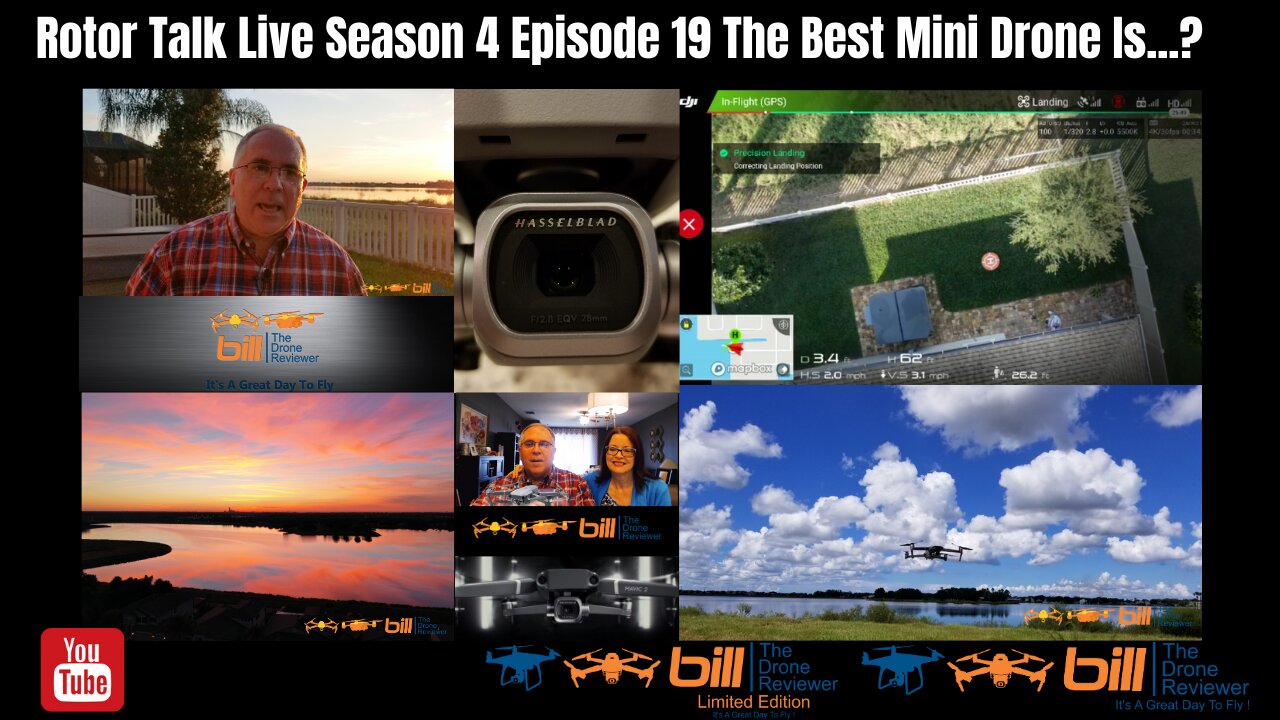 Rotor Talk Live Season 4 Episode 19 The Best Mini Drone Is...?