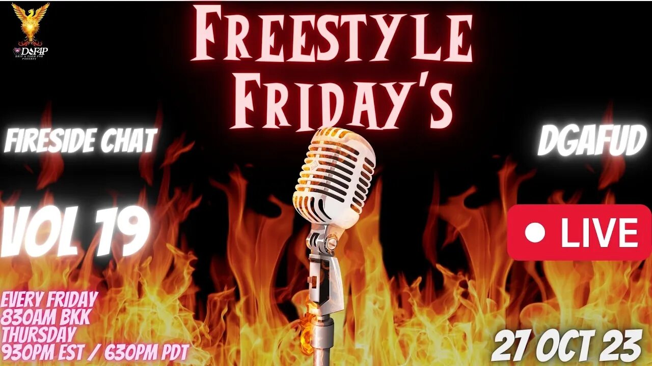 Drip Network Freestyle DGAFUD Friday Live all things #dripnetwork -Vol 19