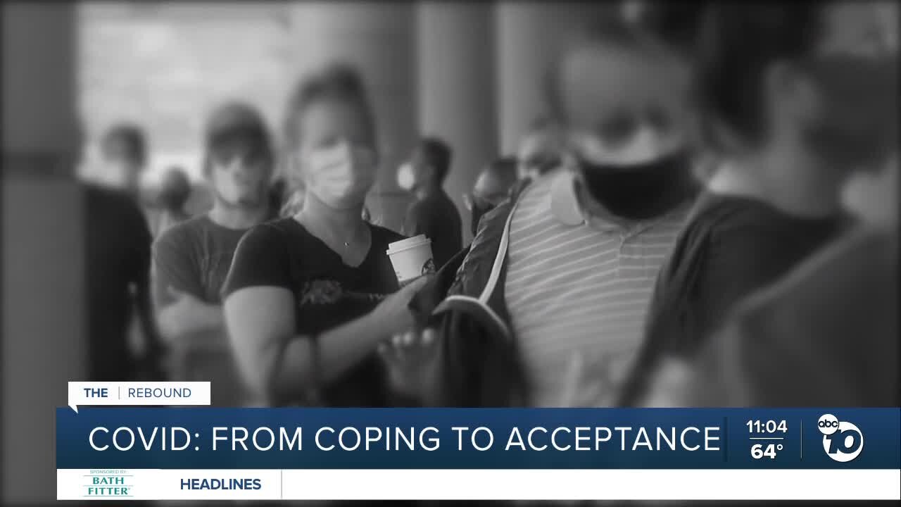 Psychologists advise moving from coping to acceptance