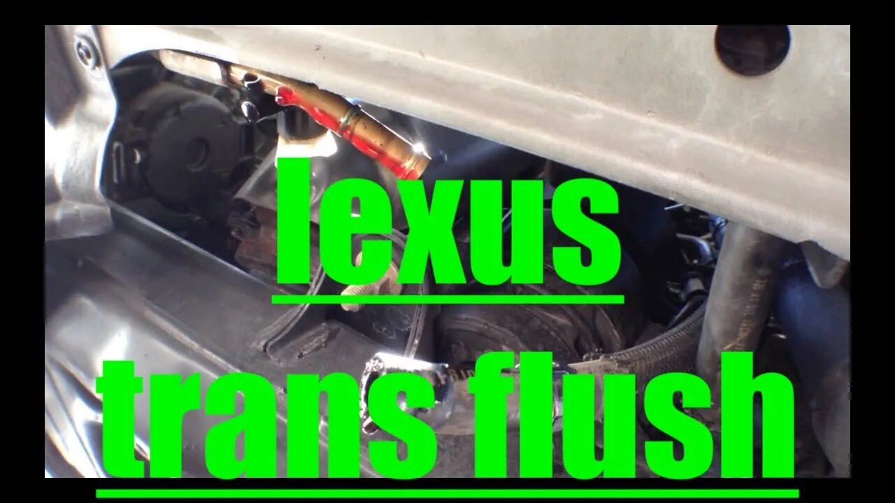 Simple Transmission Flush Lexus ES330 ES300 √ Fix it Angel