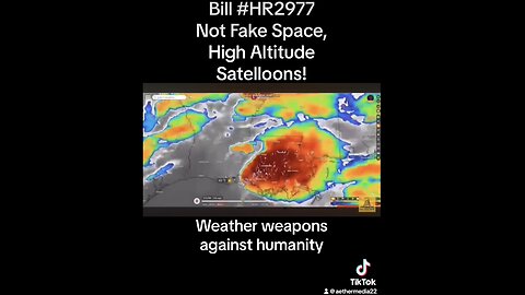 Bill #HR2977, 2001 To Prevent An Array Of High Altitude Weapons!