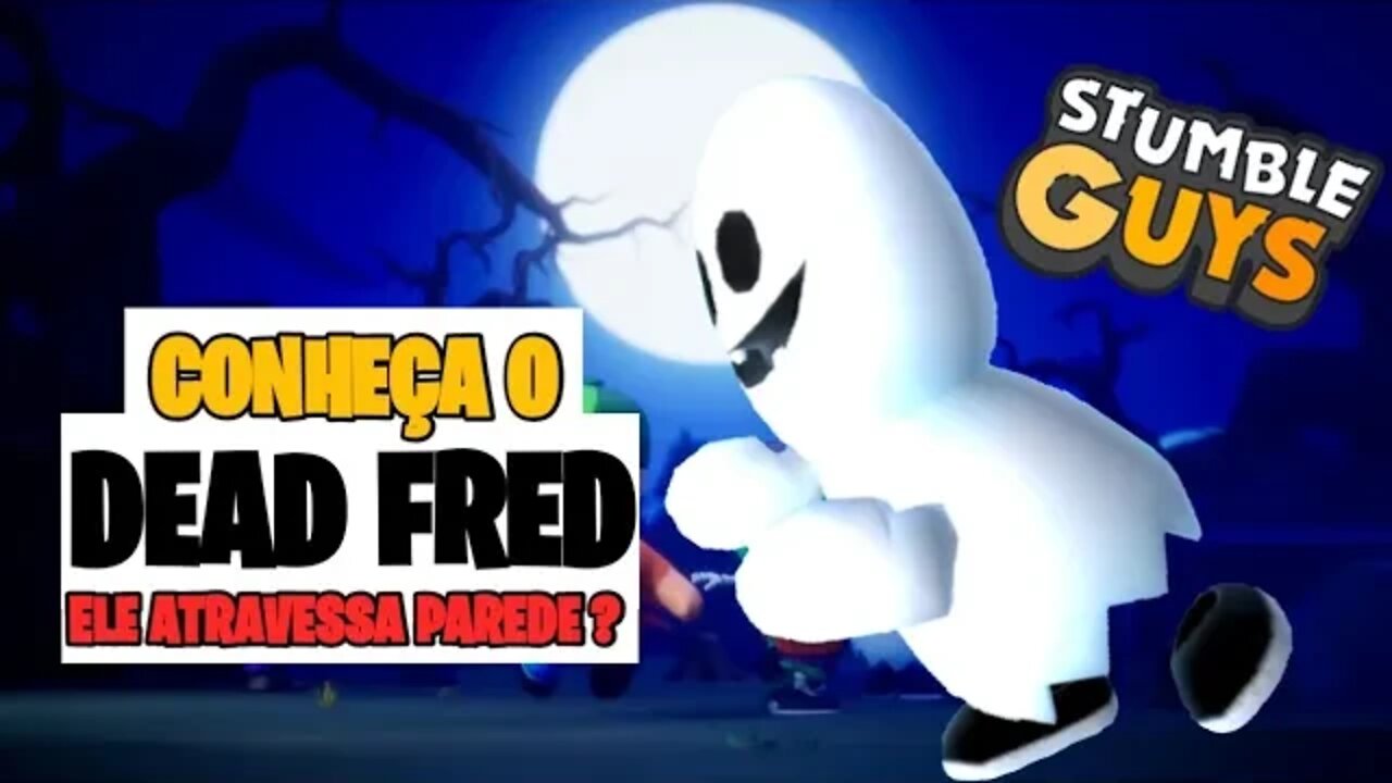 NOVA SKIN DEAD FRED , #stumbleguys VENHA CONFERIR.