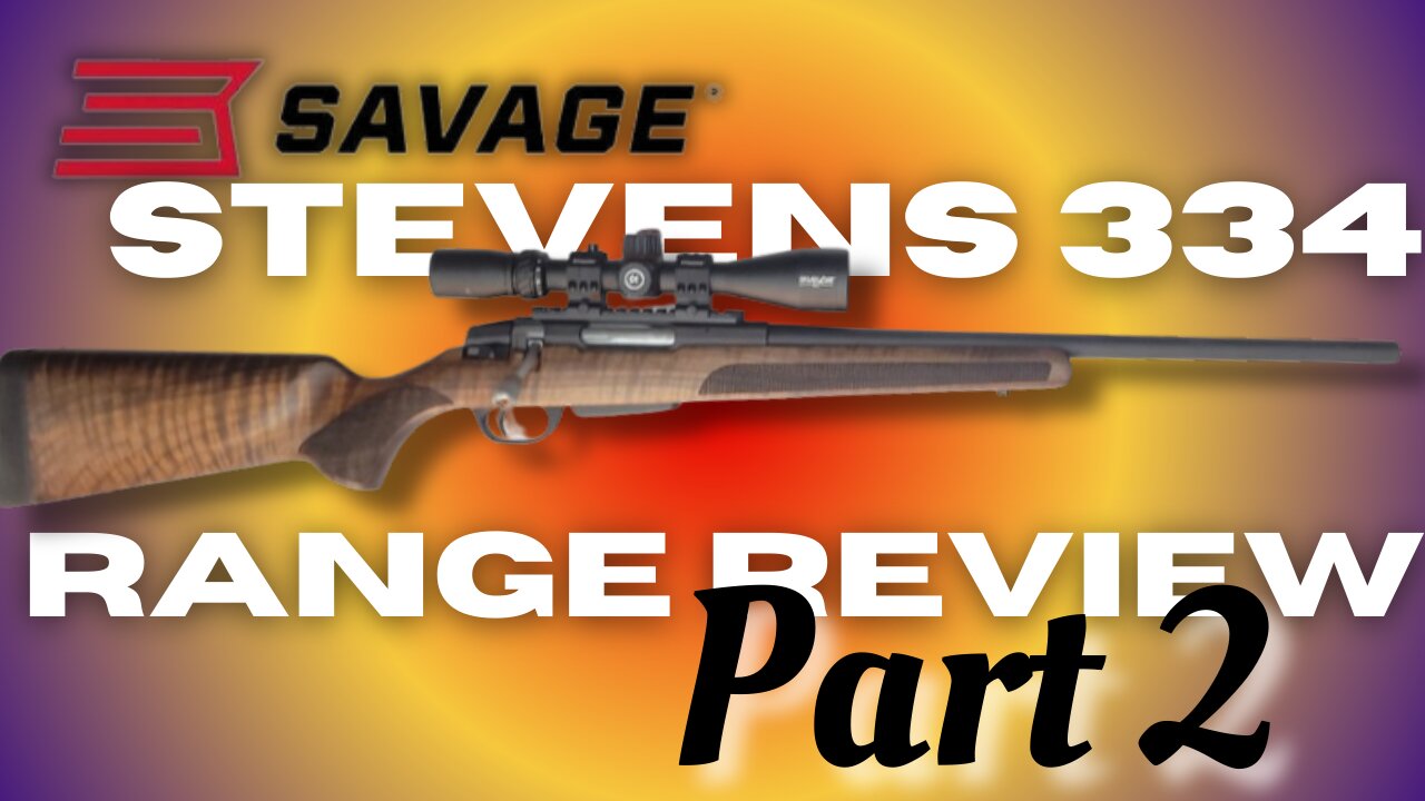 Stevens 334 Range Review Part 2: Trigger tune test results
