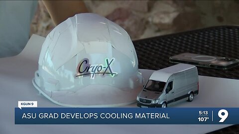 ASU grad develops cooling material