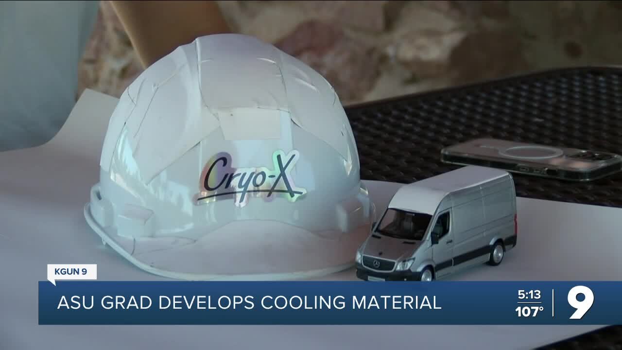 ASU grad develops cooling material